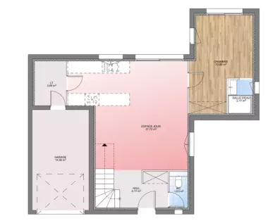 Image du modèle de maison PLAN RDC 82-sans cotes