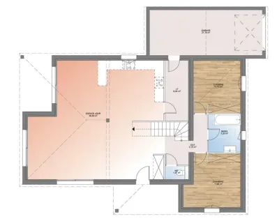 Image du modèle de maison PLAN RDC 135-sans cotes