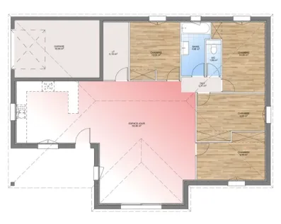 Image du modèle de maison PLAN RDC 110-sans cotes