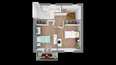 Image du modèle de maison domasud_margot_105-f1-vue_de_dessus_etage