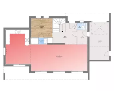 Image du modèle de maison PLAN RDC 133-sans cotes