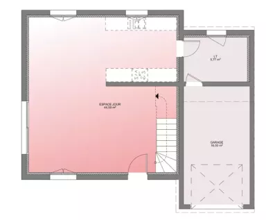 Image du modèle de maison PLAN RDC 95-sans cotes