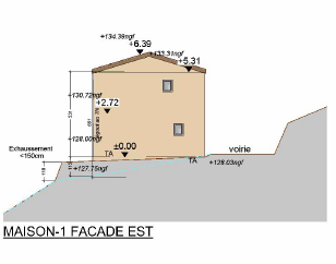 Image du modèle de maison Capture façade EST Villa 3
