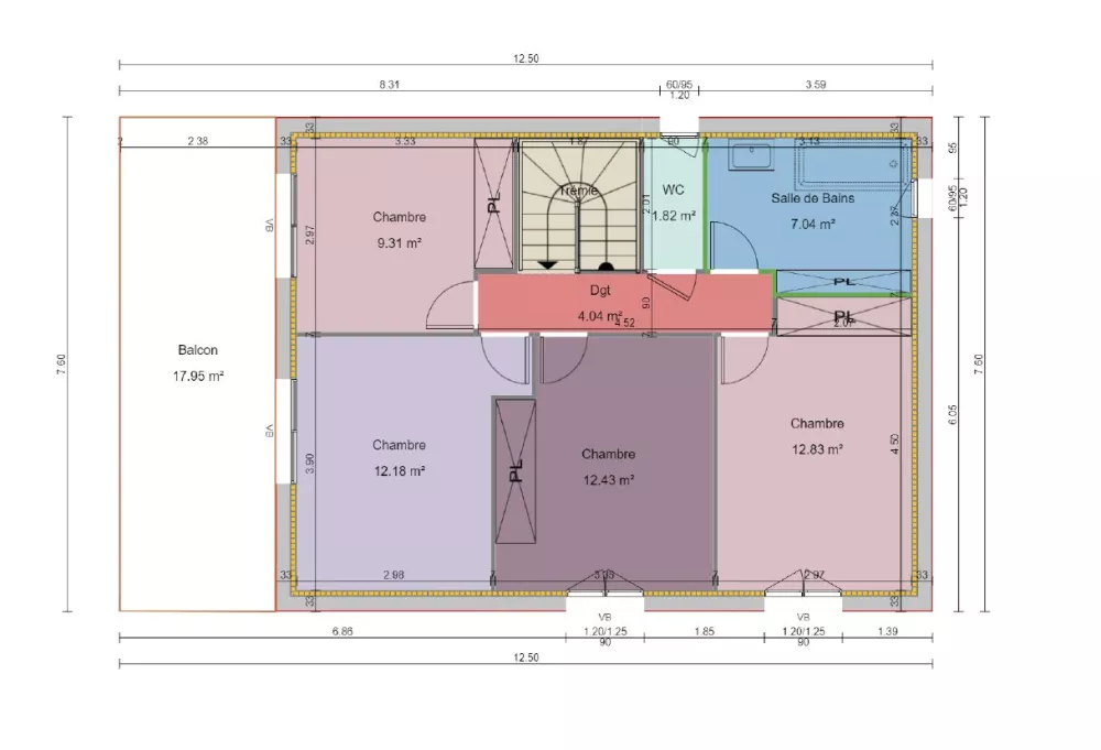 Image du modèle de maison ETAGE VILLA 3