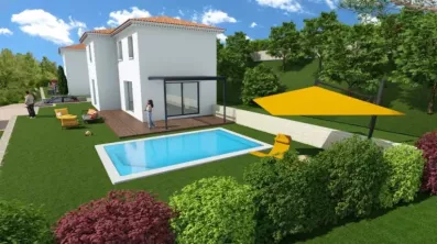 Image du modèle de maison Façade Est villa B